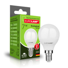 Лампочка Eurolamp LED ECO серия "P" G45 7W 700Lm E14 4000K (LED-G45-07144(P))