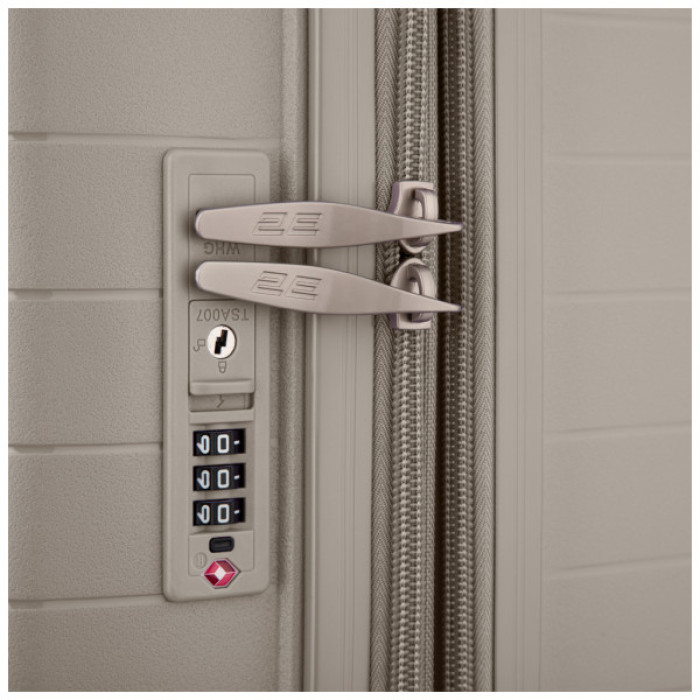 Набір валіз 2E Aero (M+S), сіро-коричневі (2E-SPP-AERO-SET2-TP)