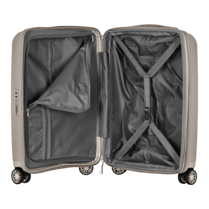 Набір валіз 2E Aero (M+S), сіро-коричневі (2E-SPP-AERO-SET2-TP)