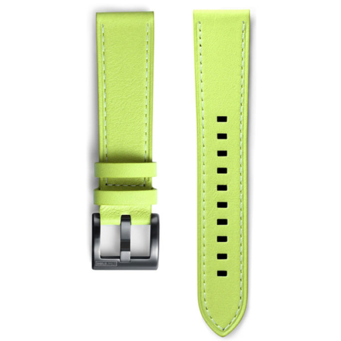 Ремінець до смарт-годинника Samsung Gear Classic Leather Olive-Green (GP-R600BREEBAE)