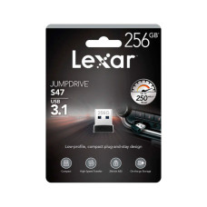 USB флеш накопичувач Lexar 256GB S47 USB 2.0 (LJDS47-256ABBK)