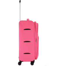 Валіза Bagland Валенсія велика 83 л 003796627 Яскраво-малинова (831517572)