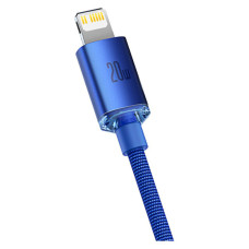 Дата кабель USB-C to Lightning 2.0m 20W blue Baseus (CAJY000303)