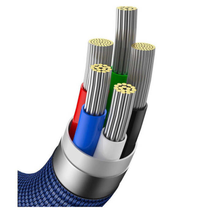 Дата кабель USB-C to Lightning 2.0m 20W blue Baseus (CAJY000303)