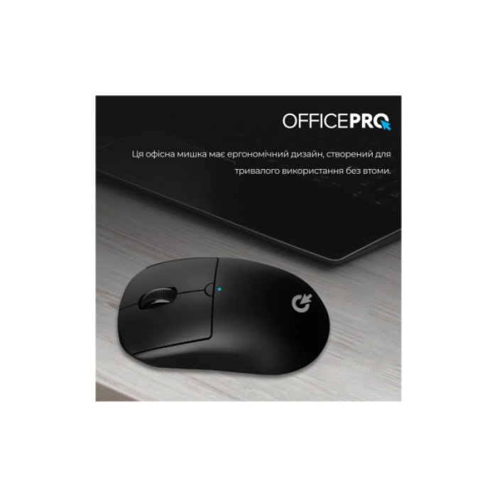 Мишка OfficePro M307B Silent Click Wireless/Bluetooth Black (M307B)
