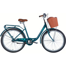 Велосипед Dorozhnik 26" LUX Velosteel рама-17" ST 2026 смарагдовий (OPS-D-26-362)