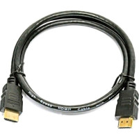 Кабель мультимедійний HDMI M to HDMI M 1.0m Wiretek (HDA14-1m)