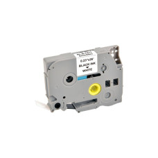 Стрічка для принтера етикеток UKRMARK RL-B-T211P-BK/WT, аналог TZE211. 6 мм х 8 м (900240)