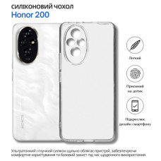 Чохол до мобільного телефона BeCover Honor 200 Transparent (714943)