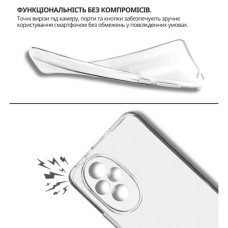 Чохол до мобільного телефона BeCover Honor 200 Transparent (714943)