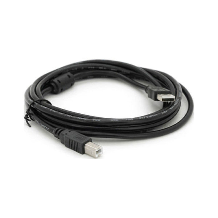 Кабель для принтера USB 2.0 AM/BM 3.0m ferrite black Voltronic (YT-AM/BM-3.0B)