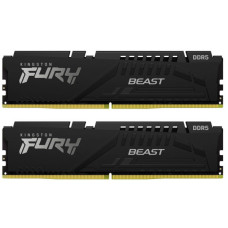 Модуль пам'яті для комп'ютера DDR5 64GB (2x32GB) 5600 MHz Beast EXPO Black Kingston Fury (ex.HyperX) (KF556C40BB2K2-64)