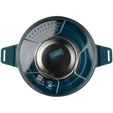 Котел туристичний Tribe Collapsible Pot 2,5 л силіконовий ocean (T-FF-0025-ocean)