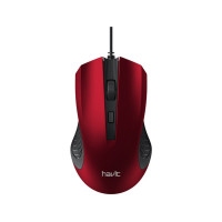 Мишка Havit HV-MS752 USB Red (6950676286441)
