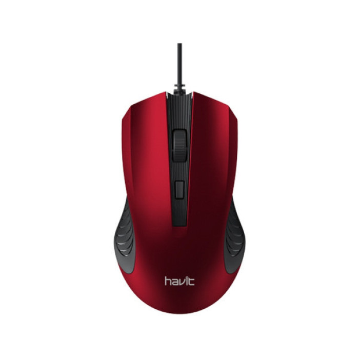 Мишка Havit HV-MS752 USB Red (6950676286441)