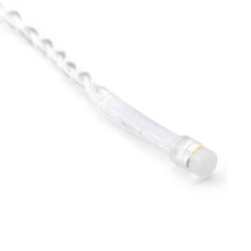 Гірлянда Twinkly Smart LED Strings RGBW 250, BT+WiFi, Gen II, IP44, кабель пр (TWS250SPP-TEU)