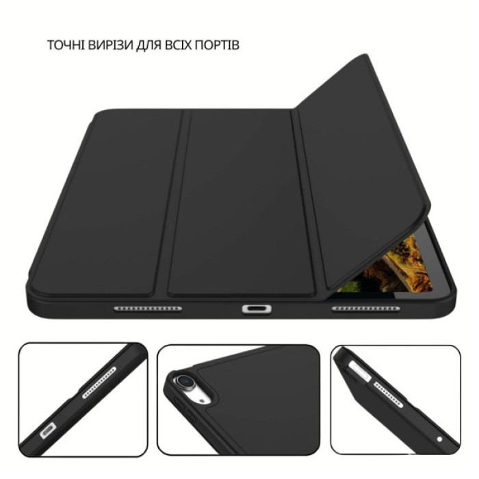 Чохол до планшета BeCover Tri Fold Soft TPU Apple iPad Air 11" M4 2026 Black (715229)