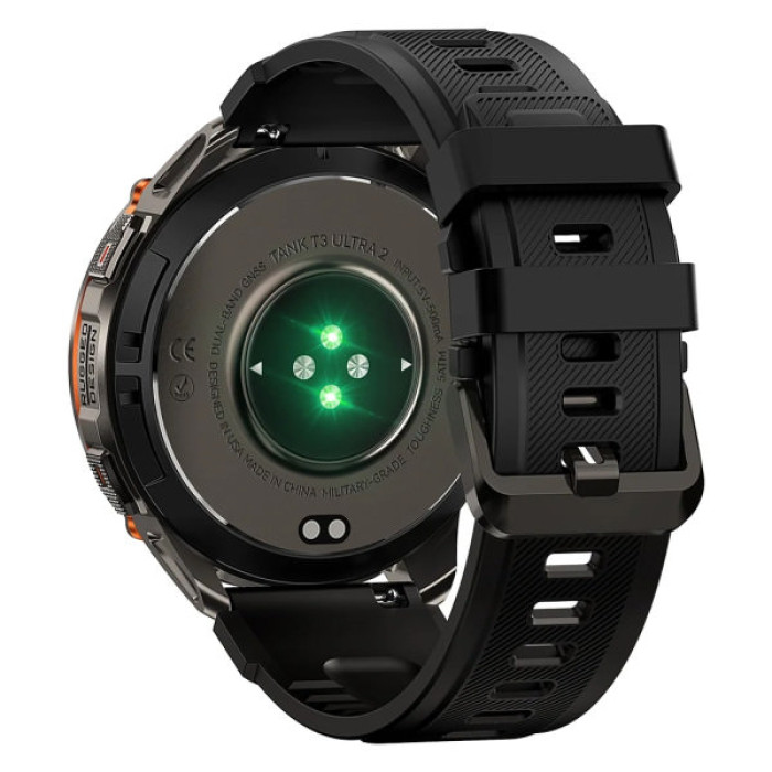 Смарт-годинник KOSPET Tank T3 ULTRA 2 BLACK (6974958251156)