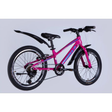 Велосипед Formula 20" ACID Vbr FR рама-11" AL 2026 рожево-синій (OPS-FR-20-105)