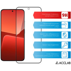 Скло захисне ACCLAB Full Glue Xiaomi 13 Black (1283126559297)