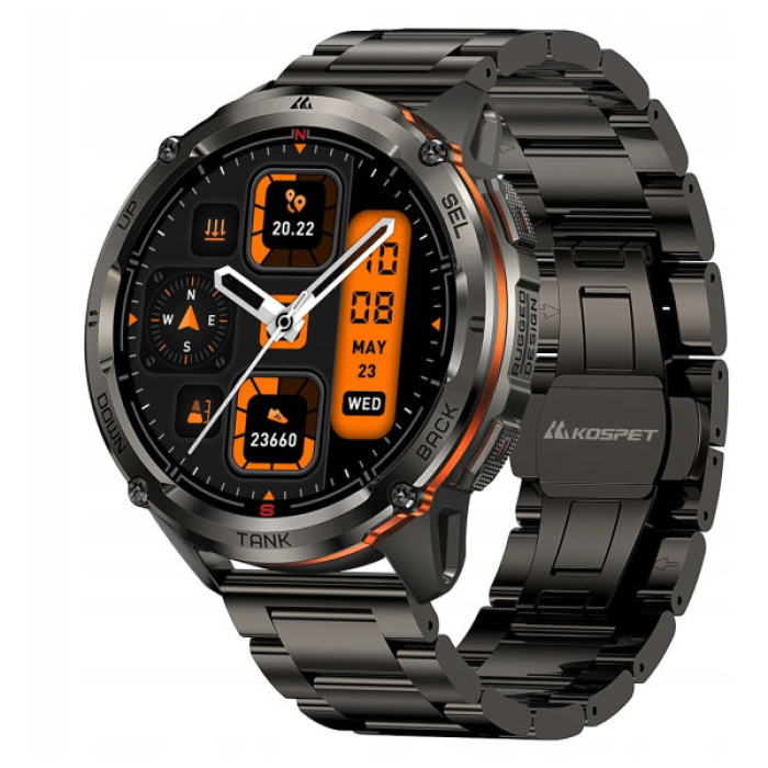 Смарт-годинник KOSPET Tank T3 ULTRA 2 SE BLACK (6974958251170)
