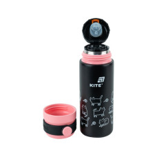 Термос Kite 500 мл, чорний (K25-1222-3)