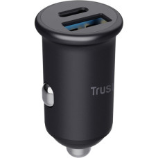 Зарядний пристрій Trust USB-C PD25W + USB QC12W 37W Black (25197_TRUST)