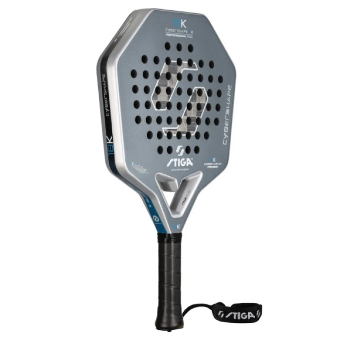 Ракетка для падел тенісу Stiga Racket 18K Cybershape 2V (2202-1722-03) (932049)