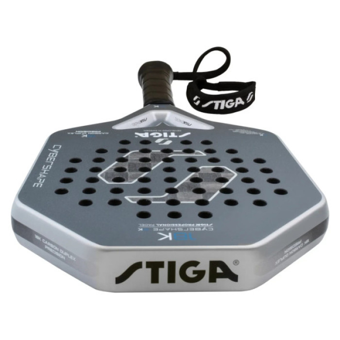Ракетка для падел тенісу Stiga Racket 18K Cybershape 2V (2202-1722-03) (932049)