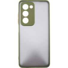 Чохол до мобільного телефона Dengos Oppo A5 4G Case Matte + Glass (Olive Green) (DG-KM-158)