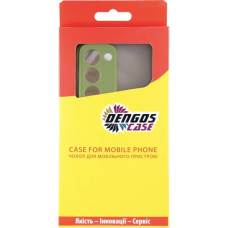 Чохол до мобільного телефона Dengos Oppo A5 4G Case Matte + Glass (Olive Green) (DG-KM-158)