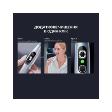 Електрична зубна щітка Oclean X Plus Pro Digital Silver (6970810556179)