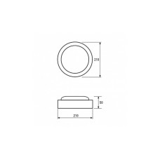 Світильник Eurolamp LED-NLR-12/55(F)