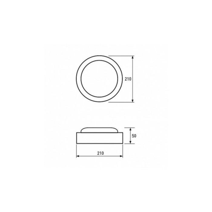 Світильник Eurolamp LED-NLR-12/55(F)