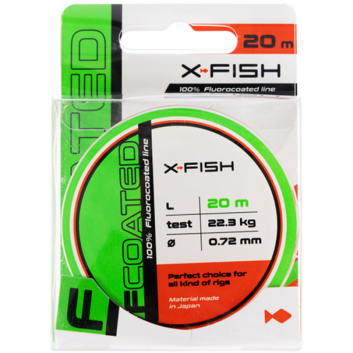 Флюорокарбон X-Fish FCoated 20m 0,72mm 22.3kg (1917.01.57)