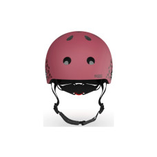Шолом Scoot&Ride вишневий з ліхтариком 45-51см (SR-181206-WILDCAT)