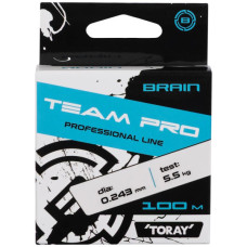 Волосінь Brain Team Pro 100m 0.243mm 5.5kg (1858.26.99)