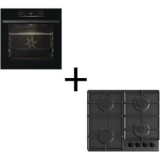 Комплект вбудованої техніки Gorenje BO6735E02BK + G641EB (SET_BO6735E02BK_G641EB)
