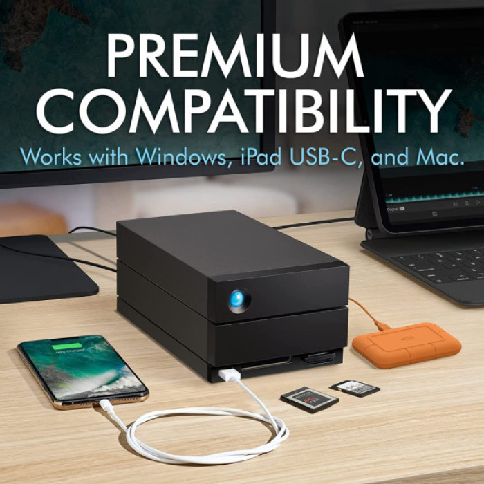 Зовнішній жорсткий диск 3.5" 28TB LaCie (STLG28000400)