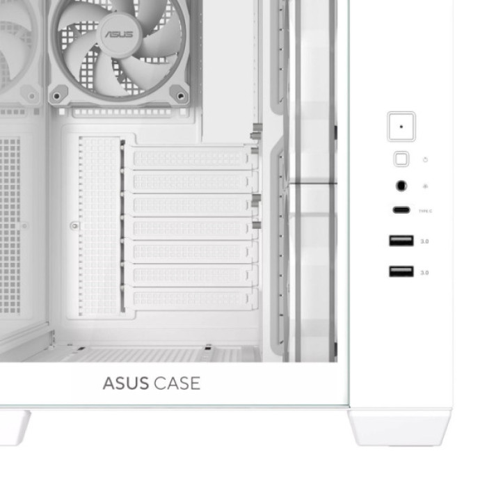 Корпус для ПК ASUS A32 Plus White Tempered Glass (90DC00S3-B19000)