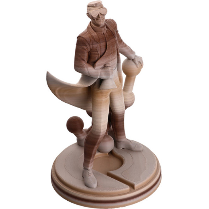 Пластик для 3D-принтера Polymaker PLA PANCHROMA GRADIENT MATTE 1,75mm 1kg CAPPUCCINO (CA04059)