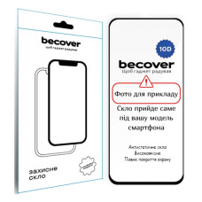 Скло захисне BeCover Apple iPhone 17 Pro Black (714078)