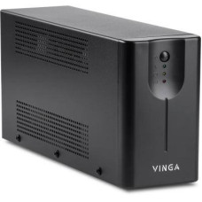 Пристрій безперебійного живлення Vinga LED 600VA metal case (VPE-600M)