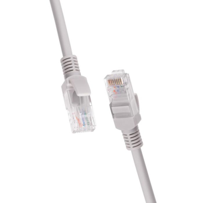 Патч-корд 2м UTP Cat 6A CU 26AWG 7/0.16 LSZH grey 2E (2E-PC6CU-UTP2LSZH-GRY)