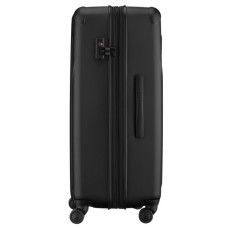 Валіза Wenger Oryson, велика, пластик, 4 колеса, чорна (653167)