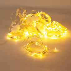 Гірлянда Chomik Штора" 150 LED теплий білий, 3x1,5 м, USB, з пультом, IP20, від мережі (5900779898479)