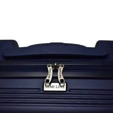 Валіза Semi Line Прозора панель 20" S Синя (T5474-4)