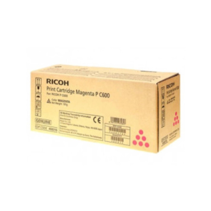 Тонер-картридж Ricoh P C600 magenta (408316)