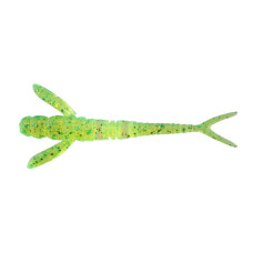 Силікон рибальський FishUP Flit 1.5" 026 - Flo Chartreuse/Green (10шт/уп) (1862.02.33)