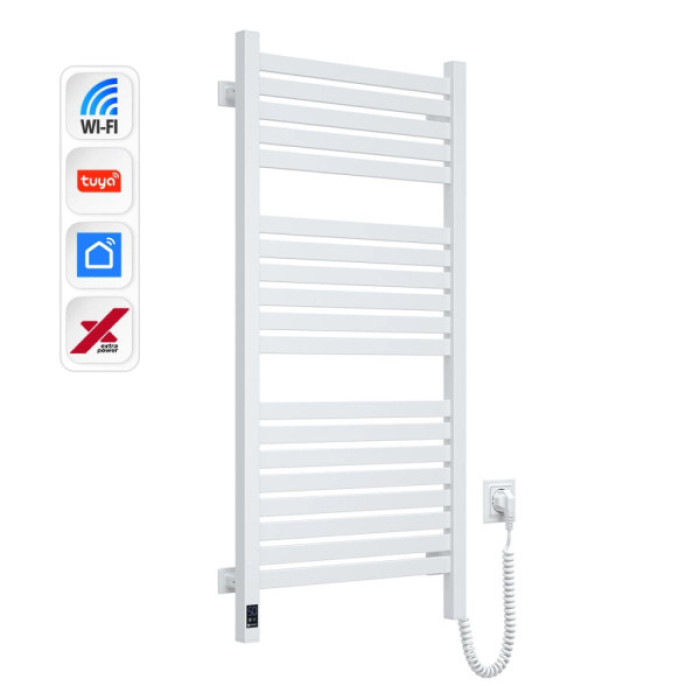 Сушарка для рушників Navin Авангард Х 1000х480 Wi-Fi правобічна біла (12-172055-4810)